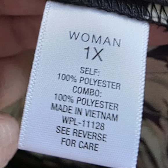 ROZ & ALI DUSTER SIZE 1X - Picture 6 of 8